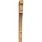 Ekena Millwork Merced Block Smooth Bracket, Western Red Cedar, 3 1/2"W x 28"D x 40"H BKT04X28X40MRC05SWR - alternate 3
